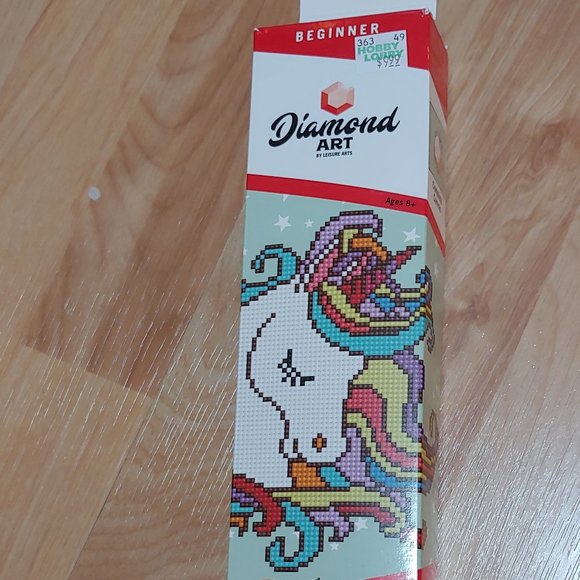 Leisure Arts Toys Unicorn Diamond Art Beginner Brand New Kit Poshmark